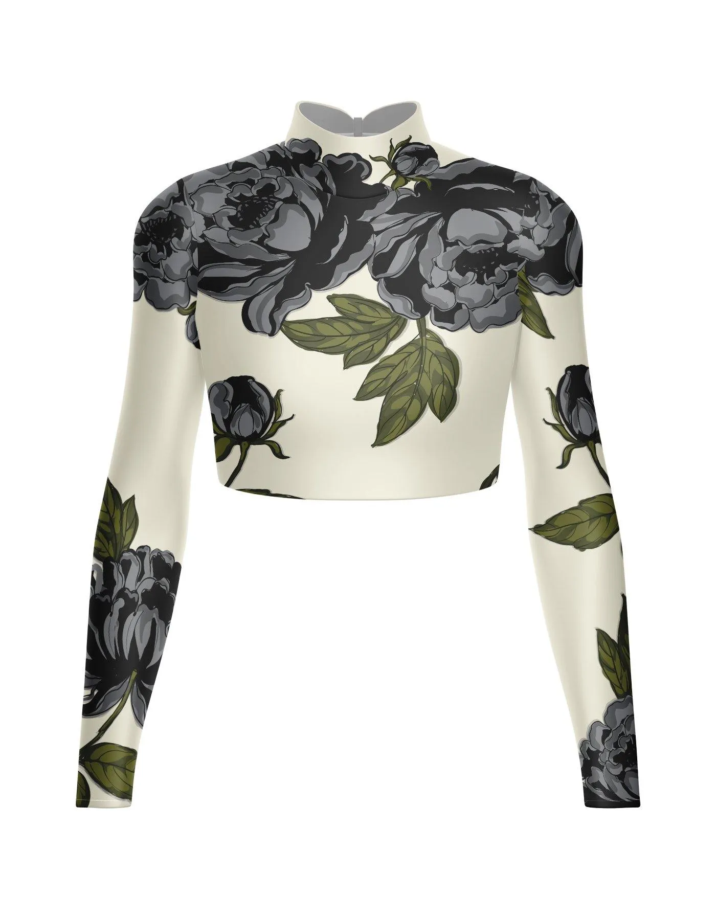 Bloom LS Crop Top
