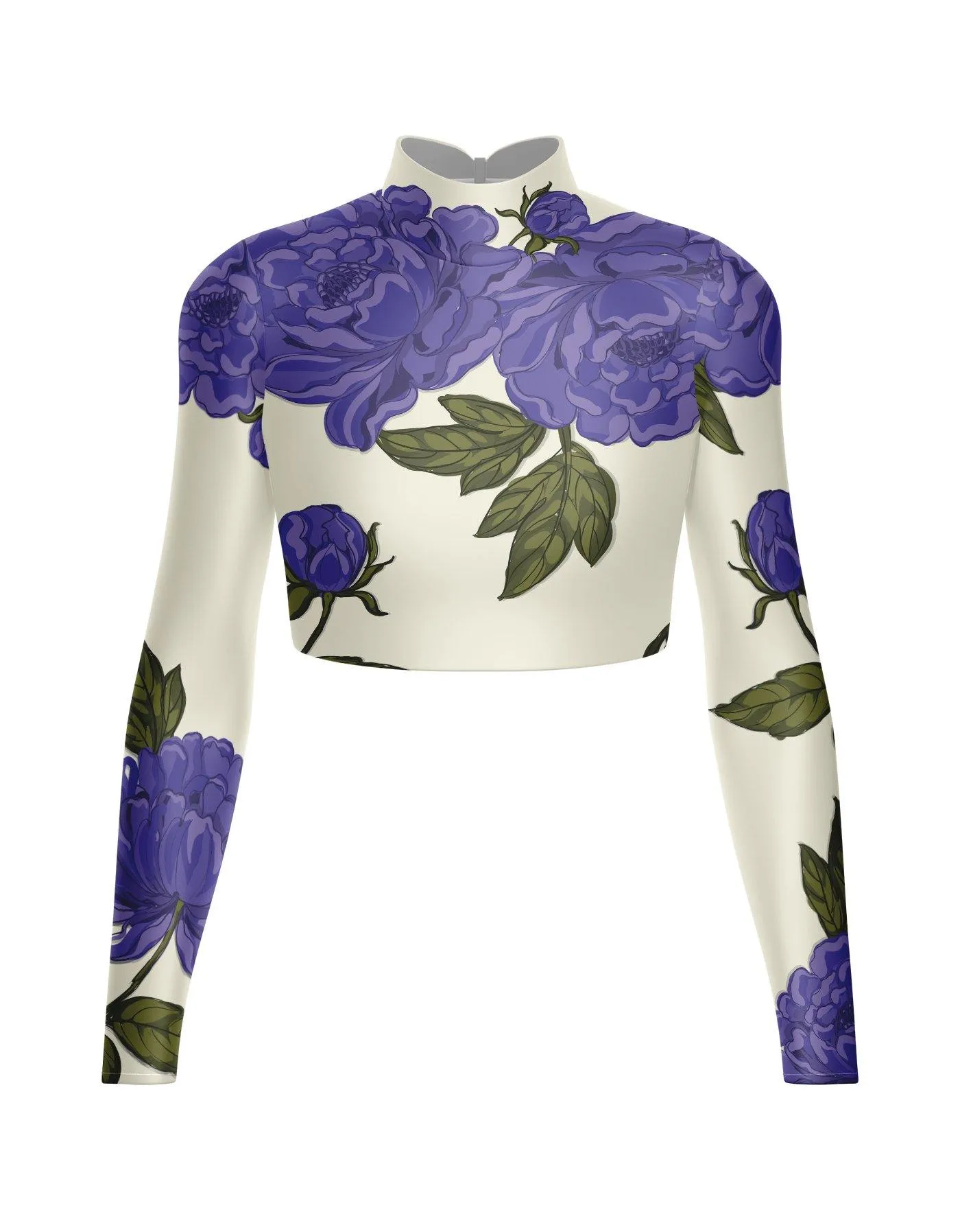 Bloom LS Crop Top