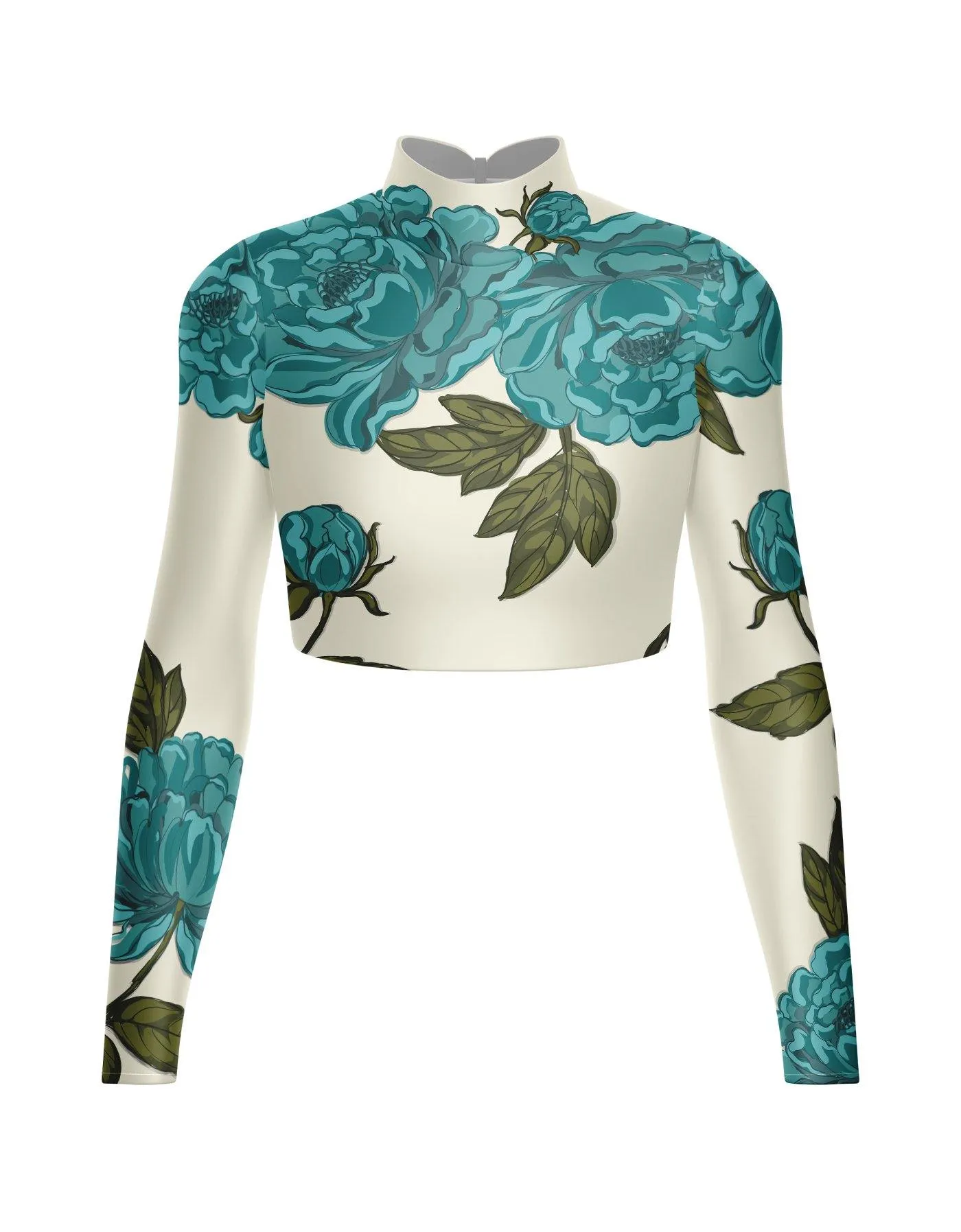 Bloom LS Crop Top