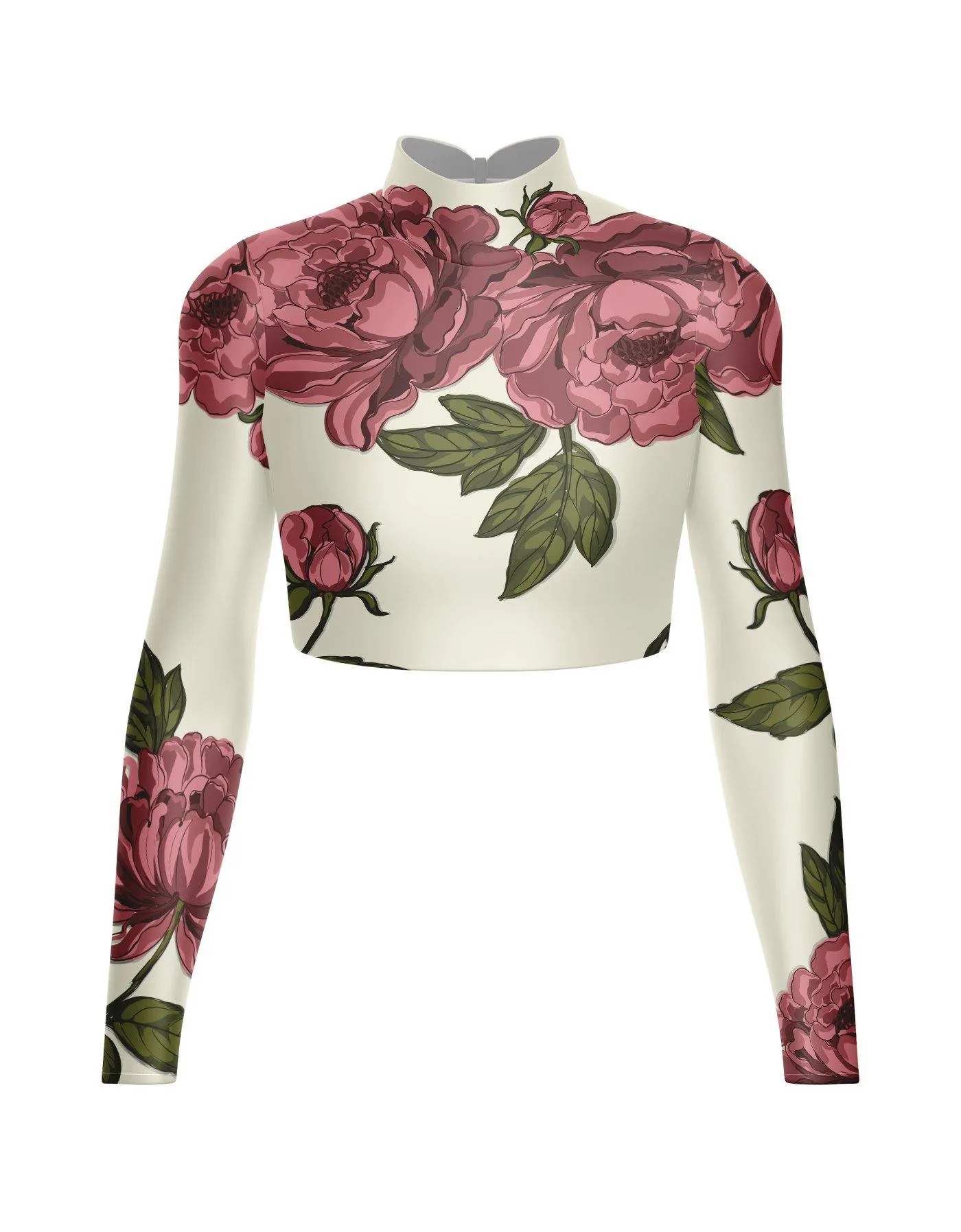 Bloom LS Crop Top