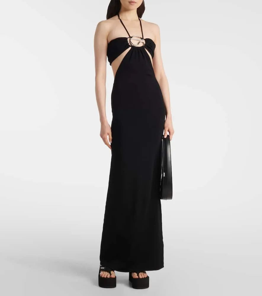 Coperni Halterneck maxi dress