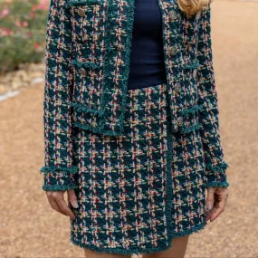 MODAFLEUR The Jackie Tweed Skirt