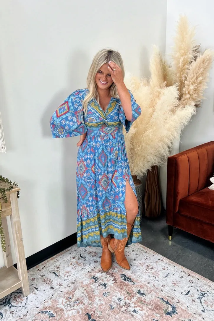 Musa V-Neck Maxi Dress