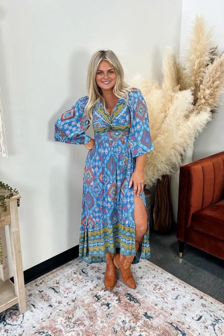 Musa V-Neck Maxi Dress