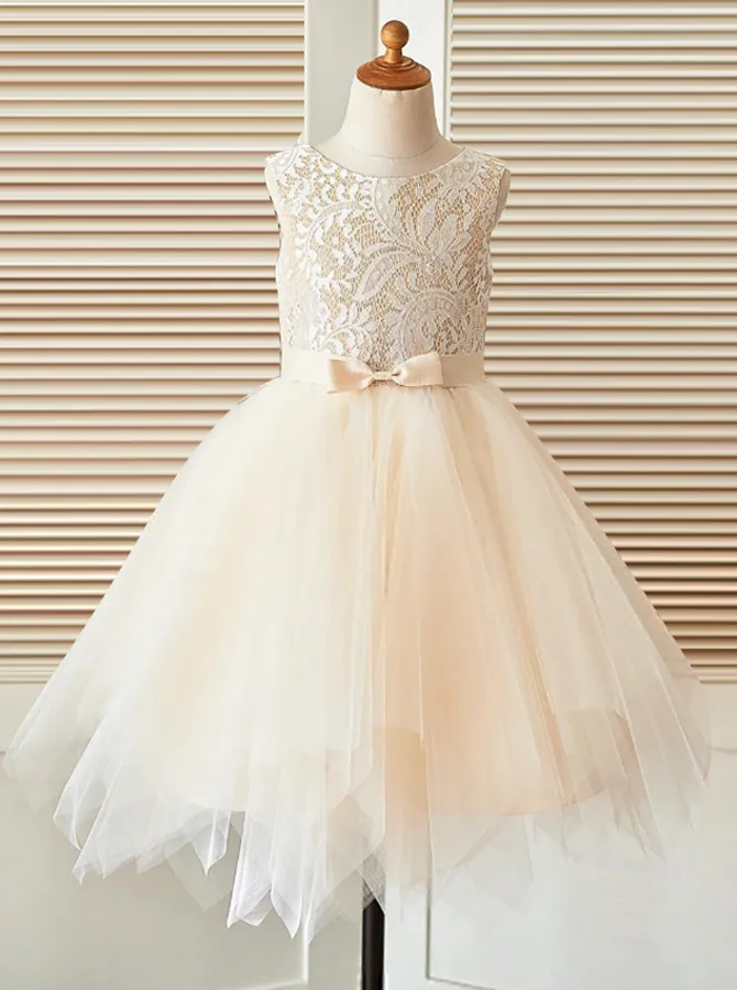 Princess Flower Girl Dress,Tulle Flower Girl Dress,Girls Party Dresses,FD00026