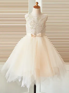 Princess Flower Girl Dress,Tulle Flower Girl Dress,Girls Party Dresses,FD00026
